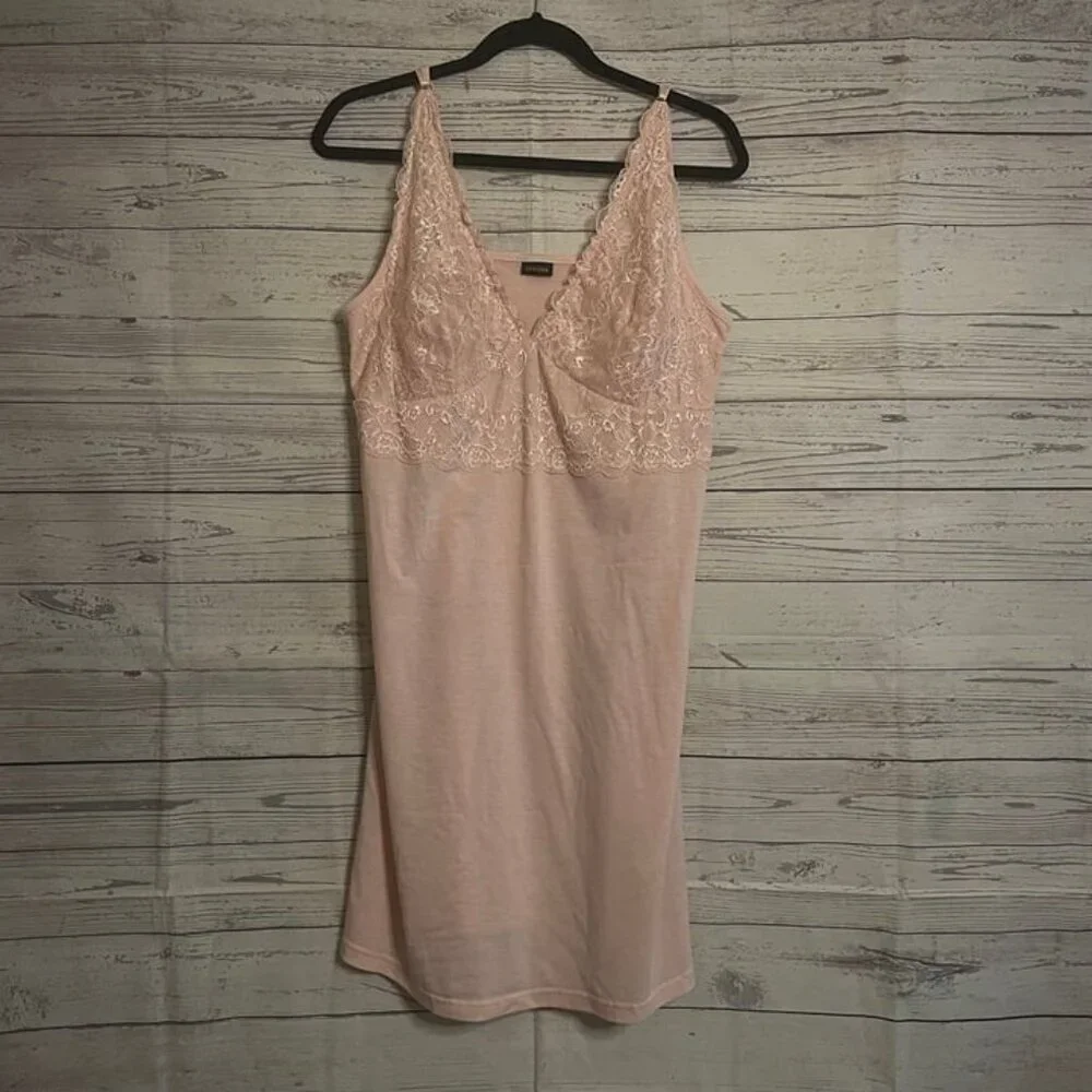 Lascana Slip‎ Dress, Light Pink, Size XL